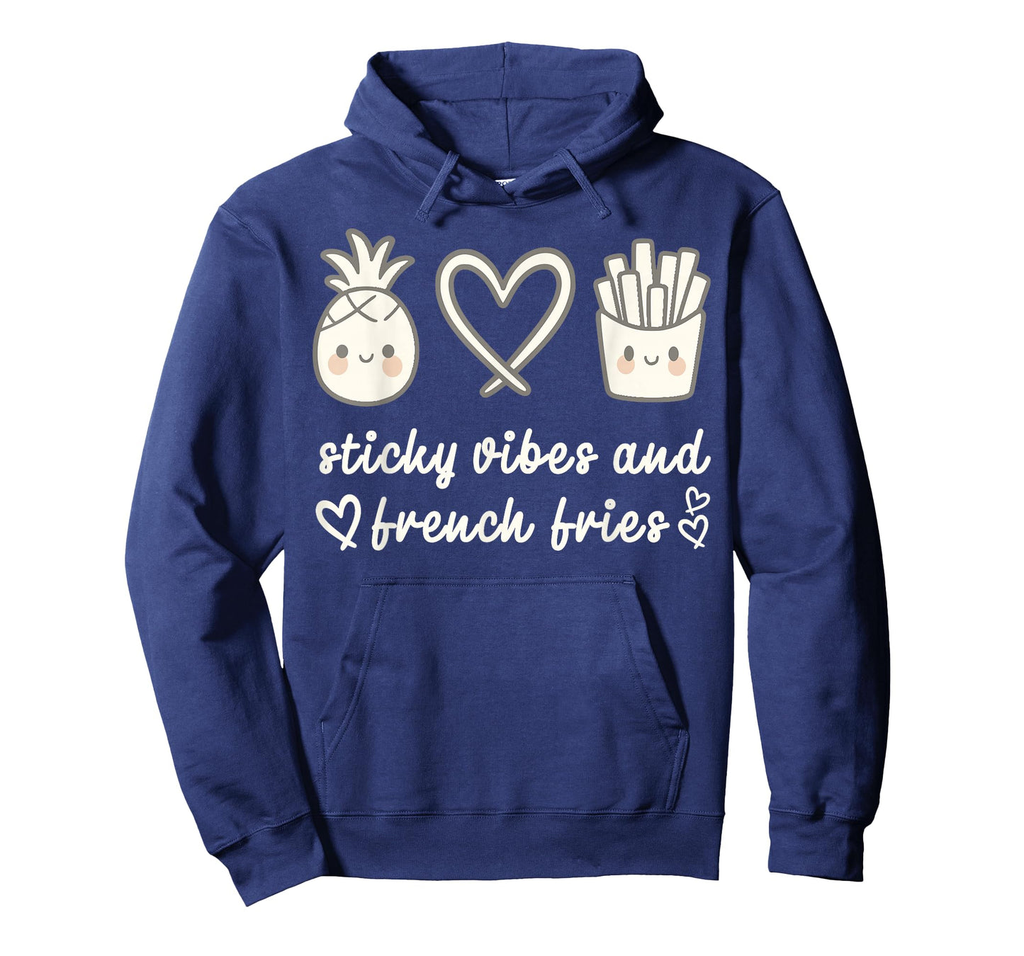 IVF Mom Pregnancy Transfer Day Sticky Vibes & French Fries T-Shirt