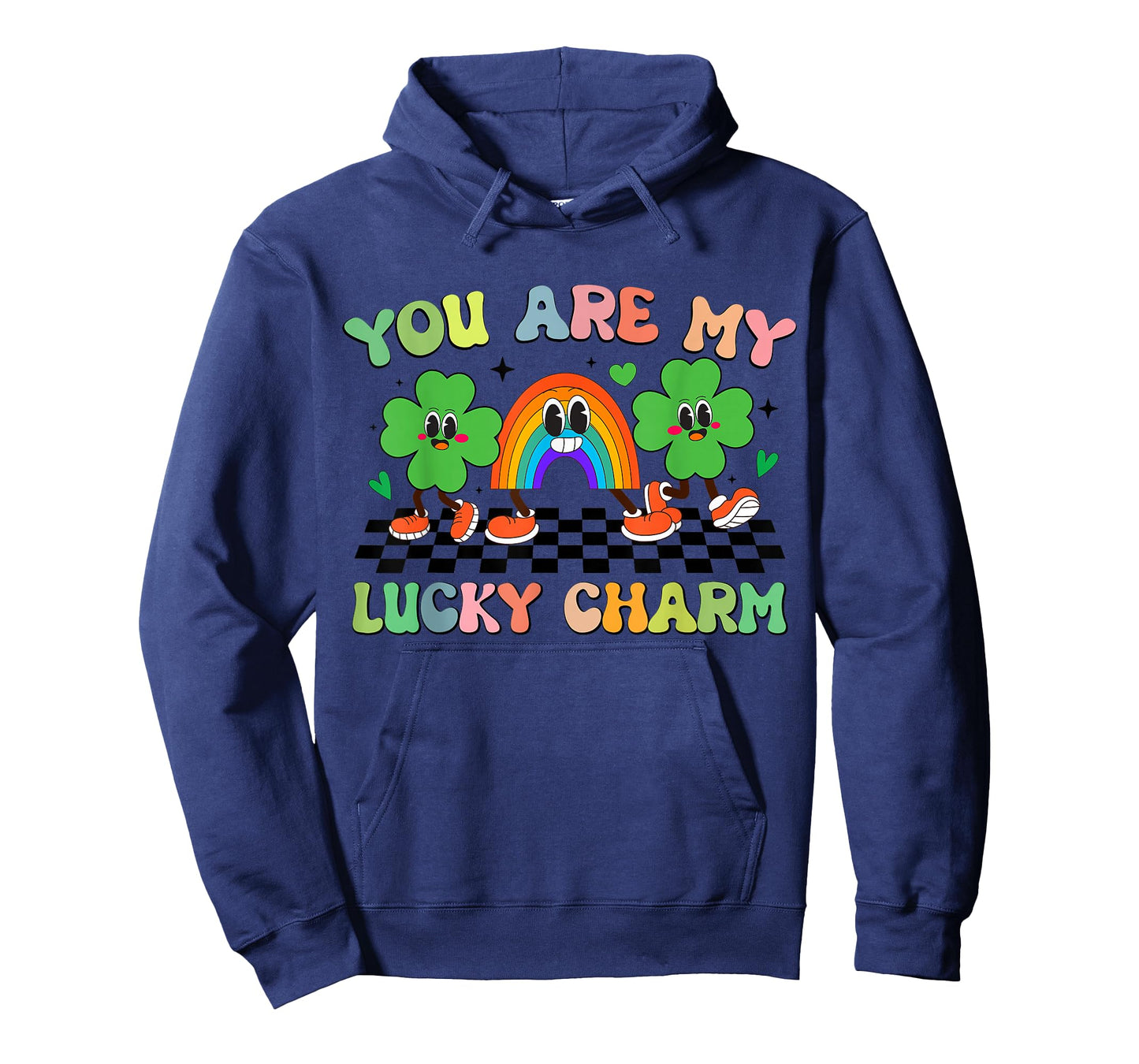 Retro Groovy You are My Lucky Charm St Patrick's Day Kids T-Shirt