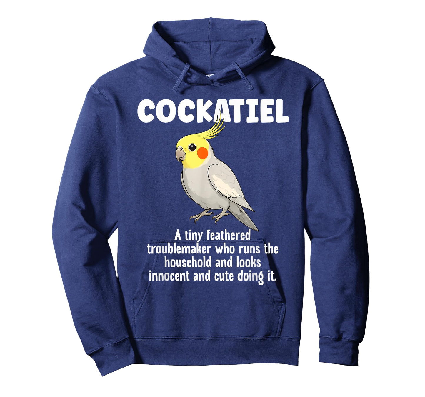 Cockatiel Definition Cockatiel Owner Cockatiel Parrot Lover T-Shirt
