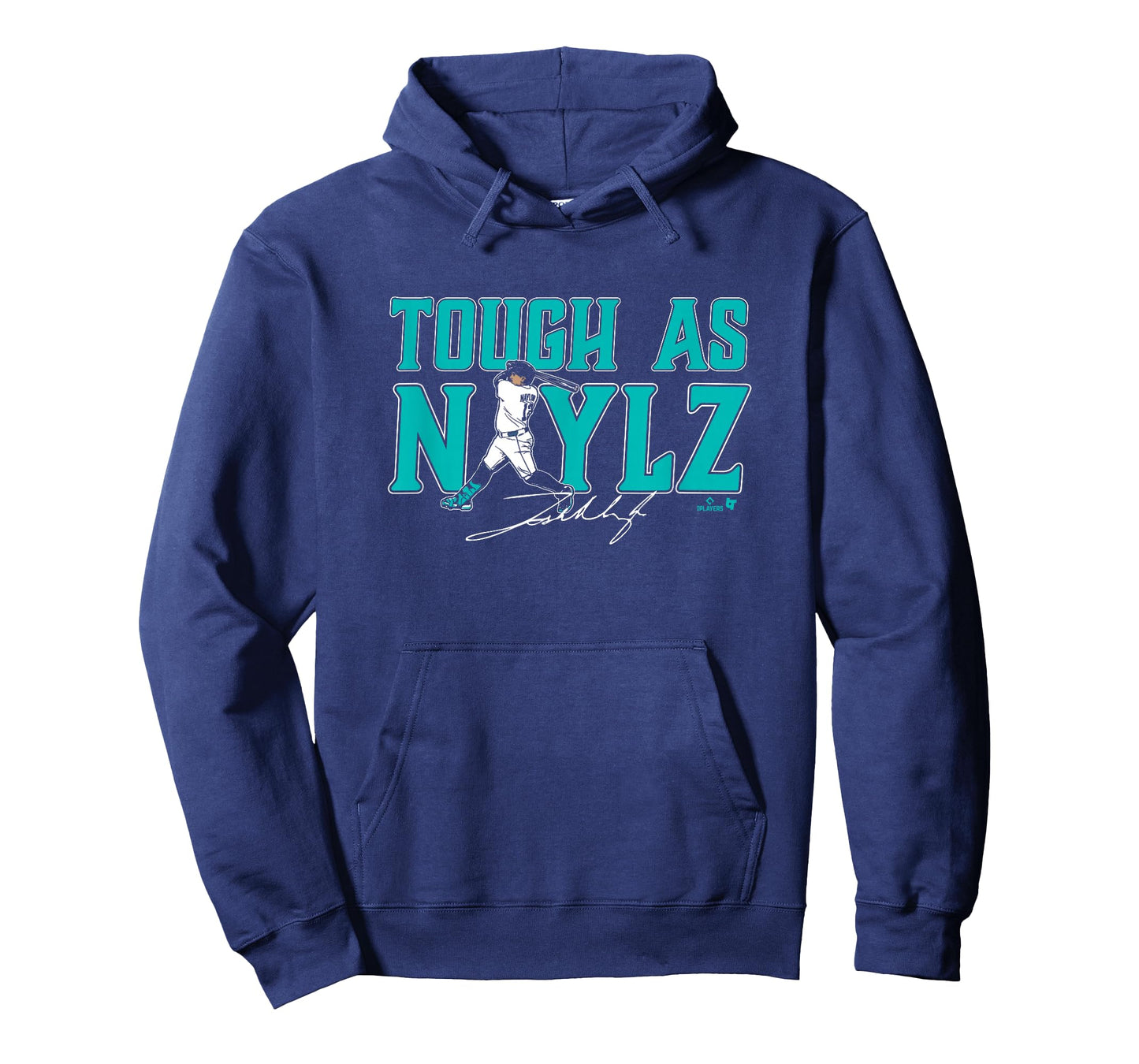 Josh Naylor - Tough as Naylz (Navy) - Seattle Baseball T-Shirt