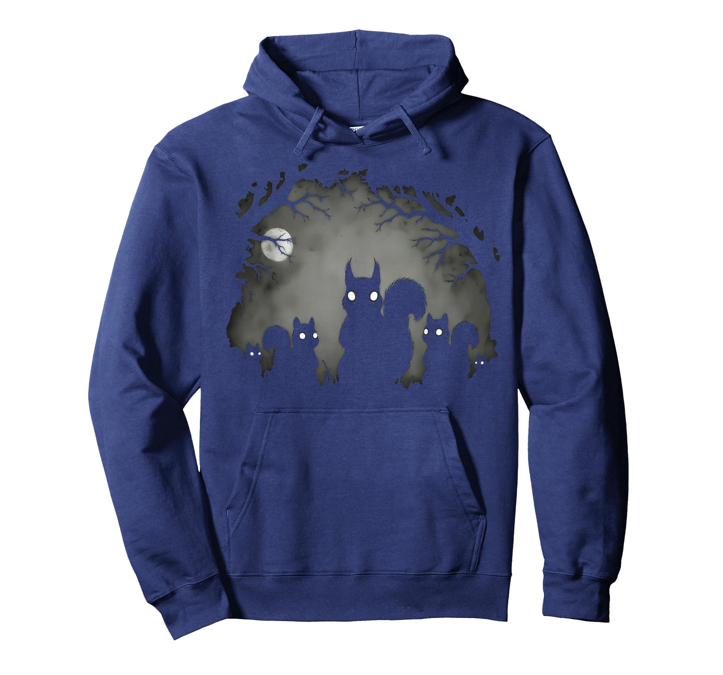 Creepy Gothic Squirrel Aesthetic Horror Grunge Goth Squirrel T-Shirt