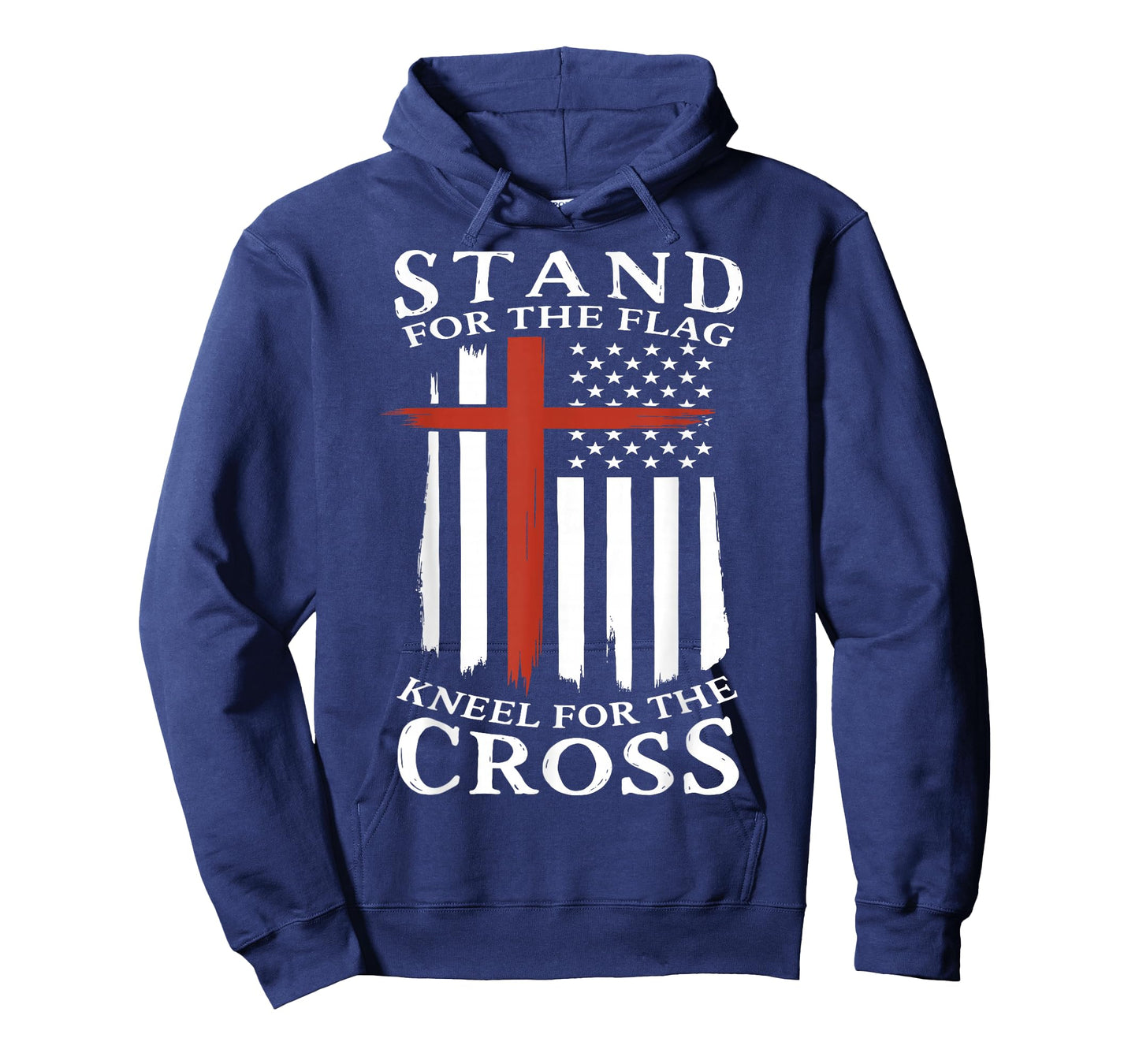 Stand for The Flag Kneel for The Cross–Patriotic Faith Gift T-Shirt
