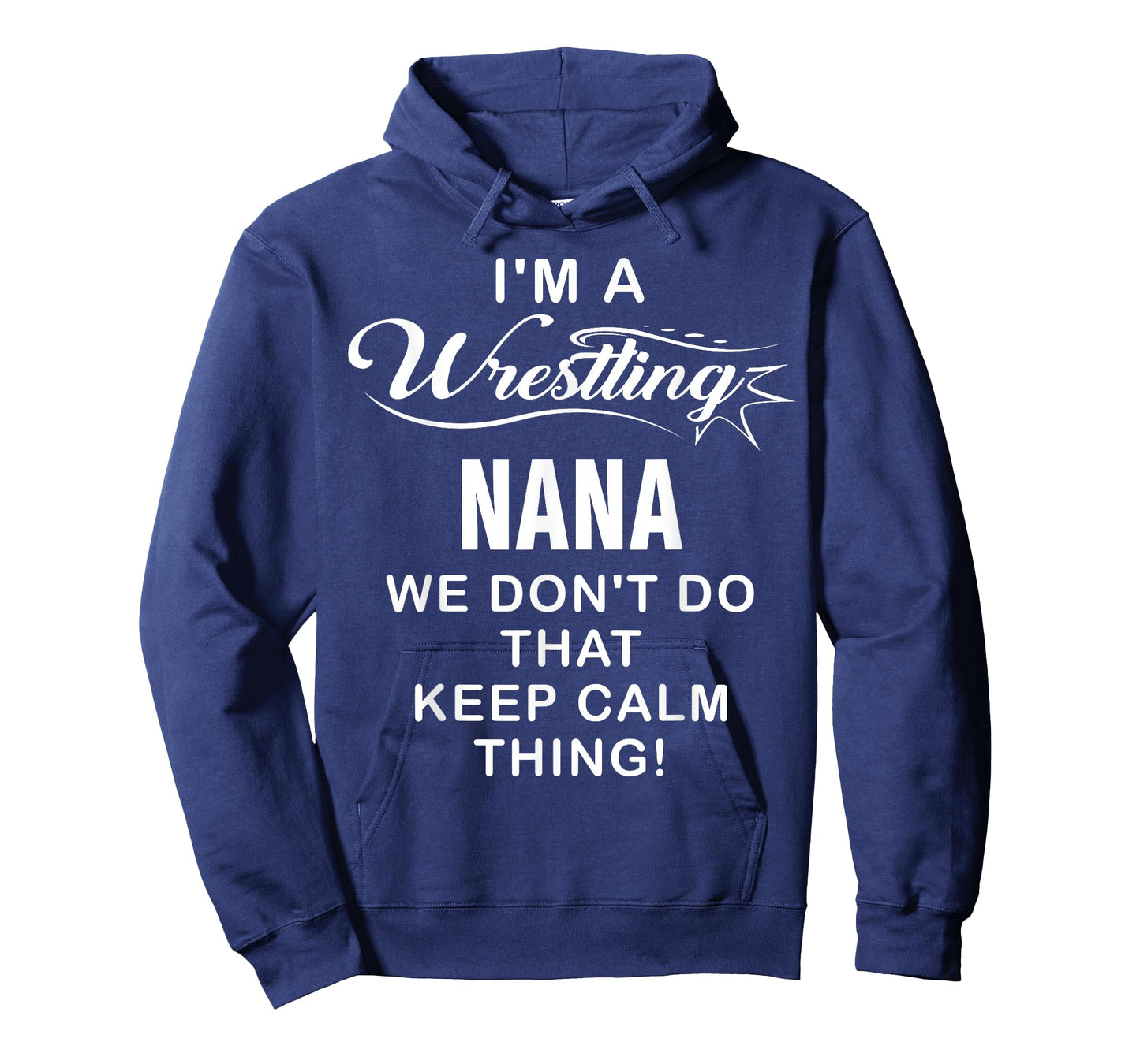 Wrestling I'm A Wrestling Nana Vintage Christmas Xmas T-Shirt