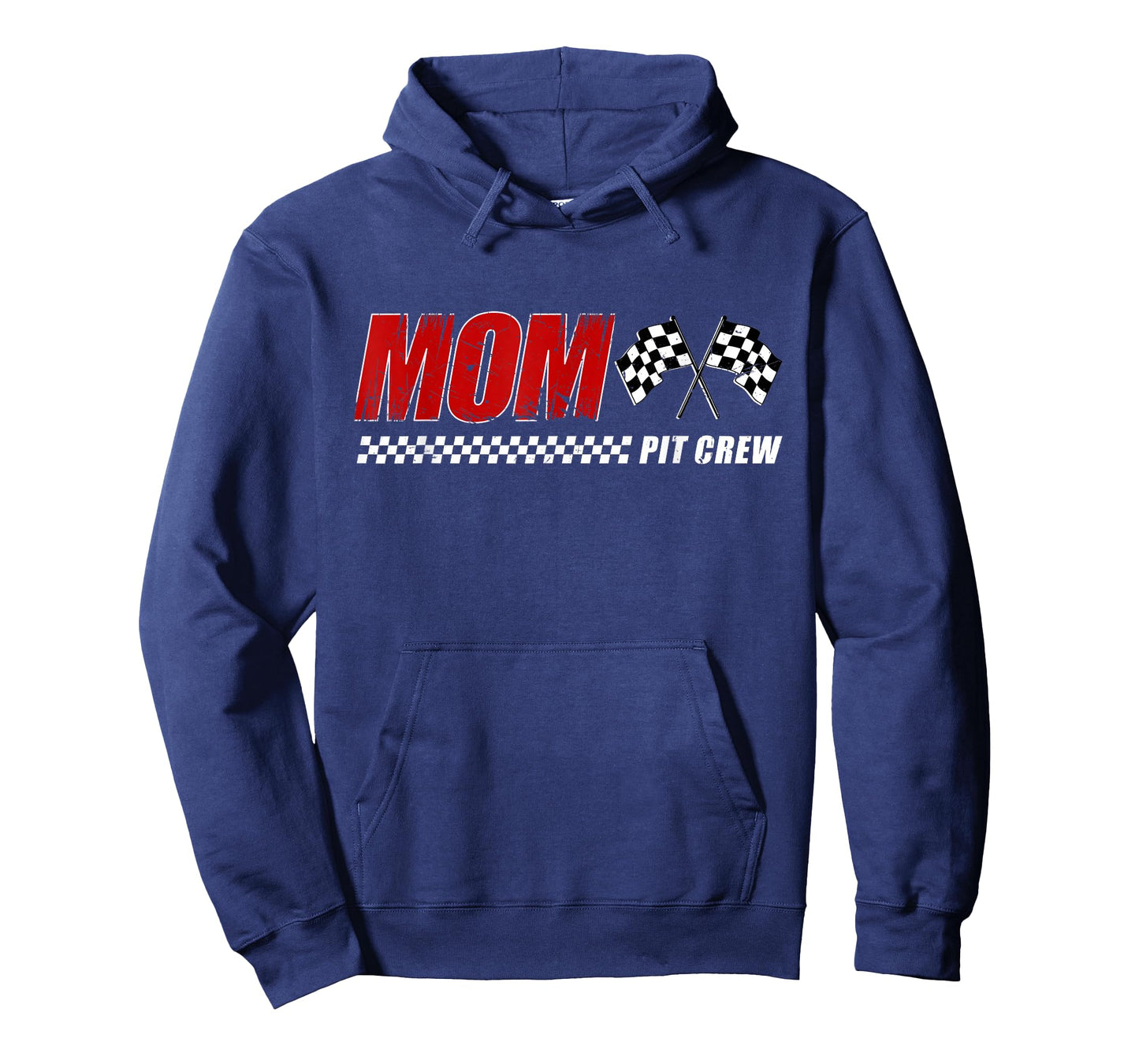Mom Pit Crew Race Car Birthday Family Matching Birthday T-Shirt
