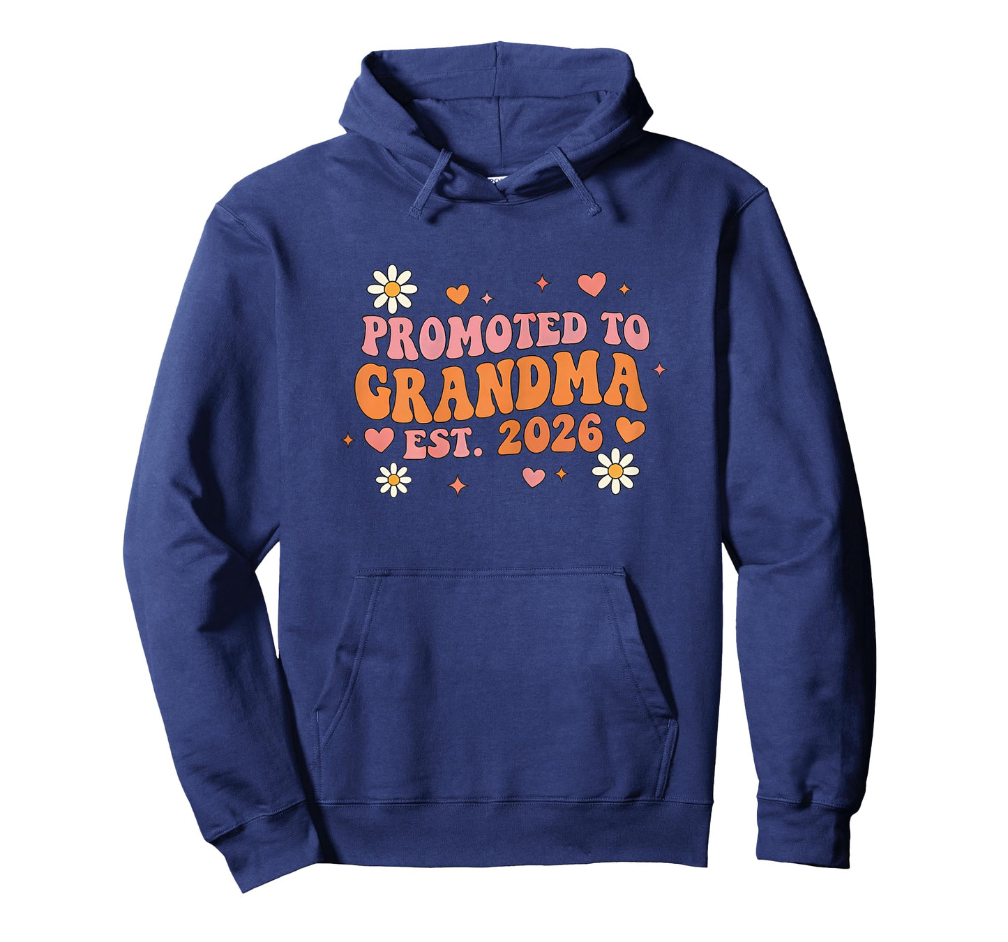 Retro Promoted to Grandma 2026 First Time Nana Best Grandma T-Shirt