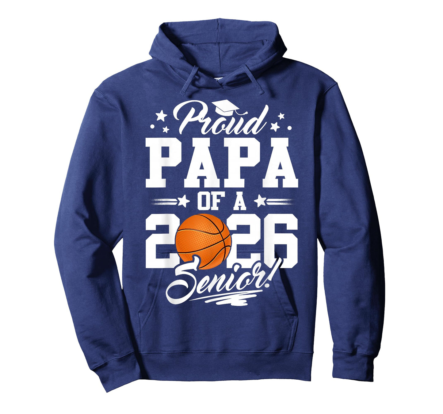 Proud Papa of A 2026 Senior Graduate Basketball T-Shirt