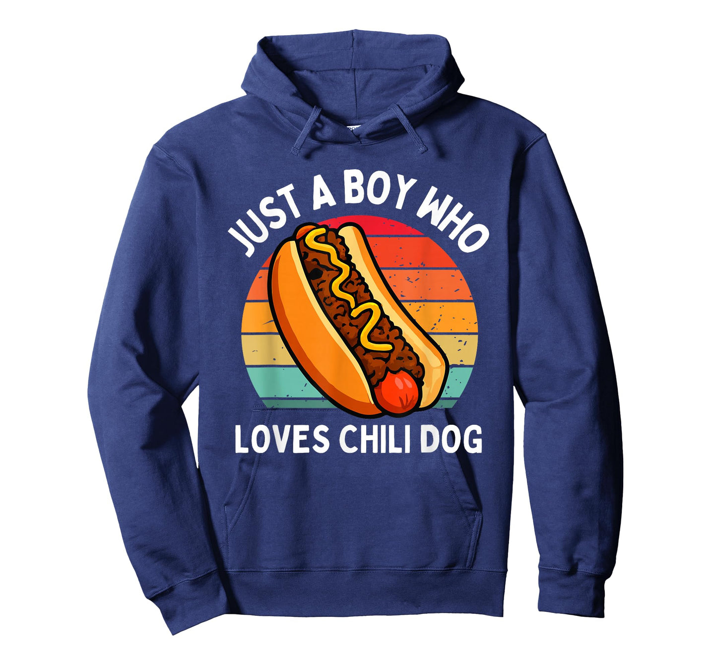 Just A Boy Who Loves Chili Dogs Funny Cheese Kids Toddler T-Shirt