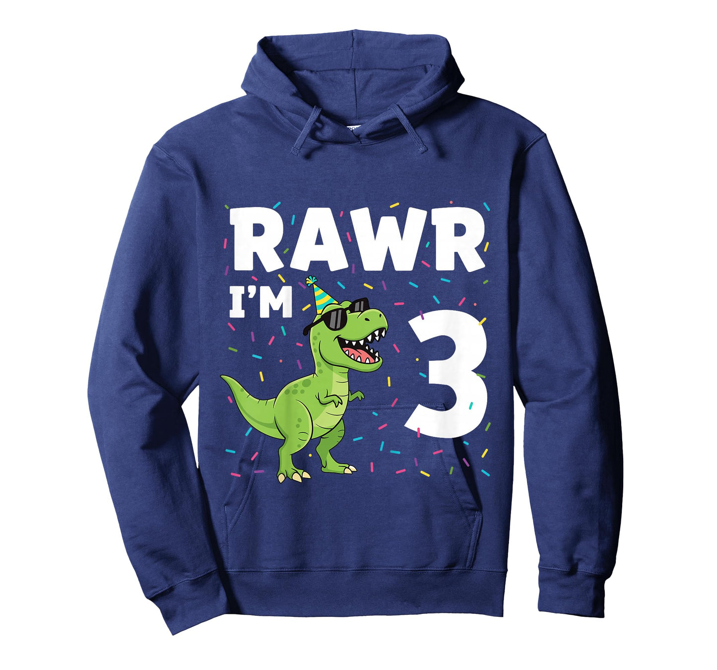 Kids 3rd Birthday Shirt Boy 3yr Three 3 Year Old Dinosaur T-Rex T-Shirt