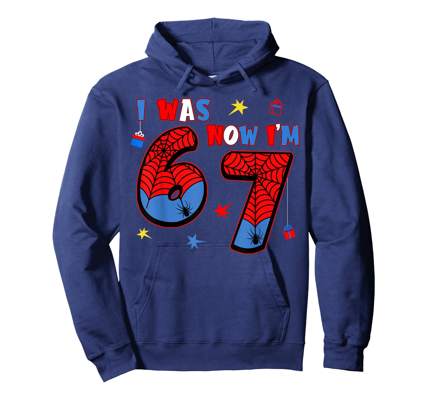 7th Birthday Funny Meme Six Seven I was 6 Now I'm 7 Boys T-Shirt