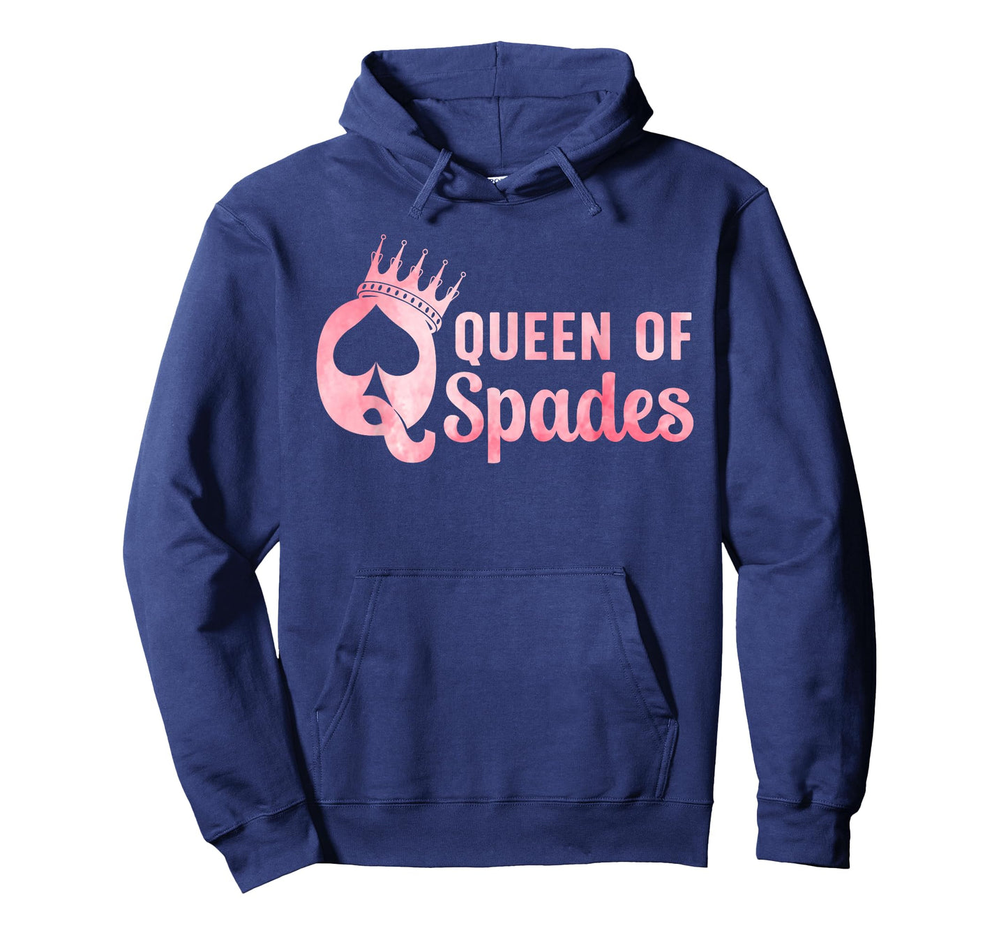 Queen of Spades Design for Women Girl Card Game Spades Lover T-Shirt