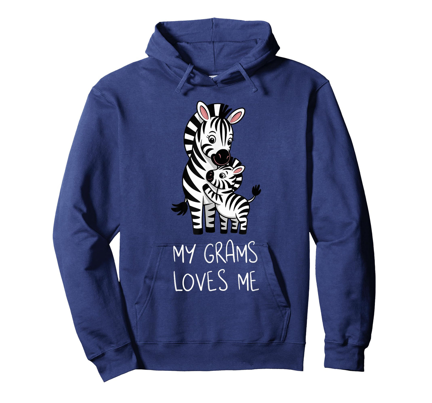 Cute Baby Zebra and Grandma My Grams Loves Me T-Shirt