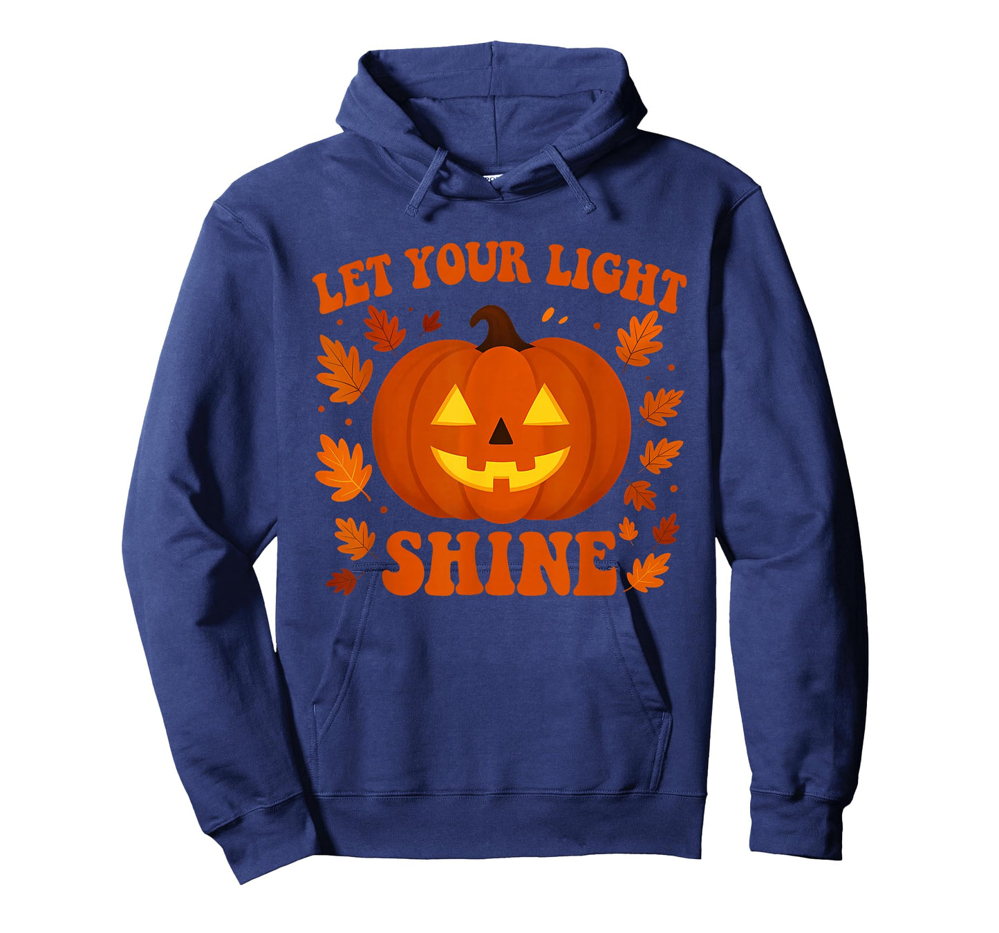 Let Your Light Shine Funny Halloween Design T-Shirt