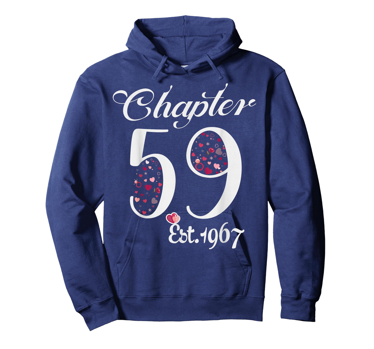 Chapter 59 EST 1967 Happy 59Th Birthday Girl Gift for Her T-Shirt