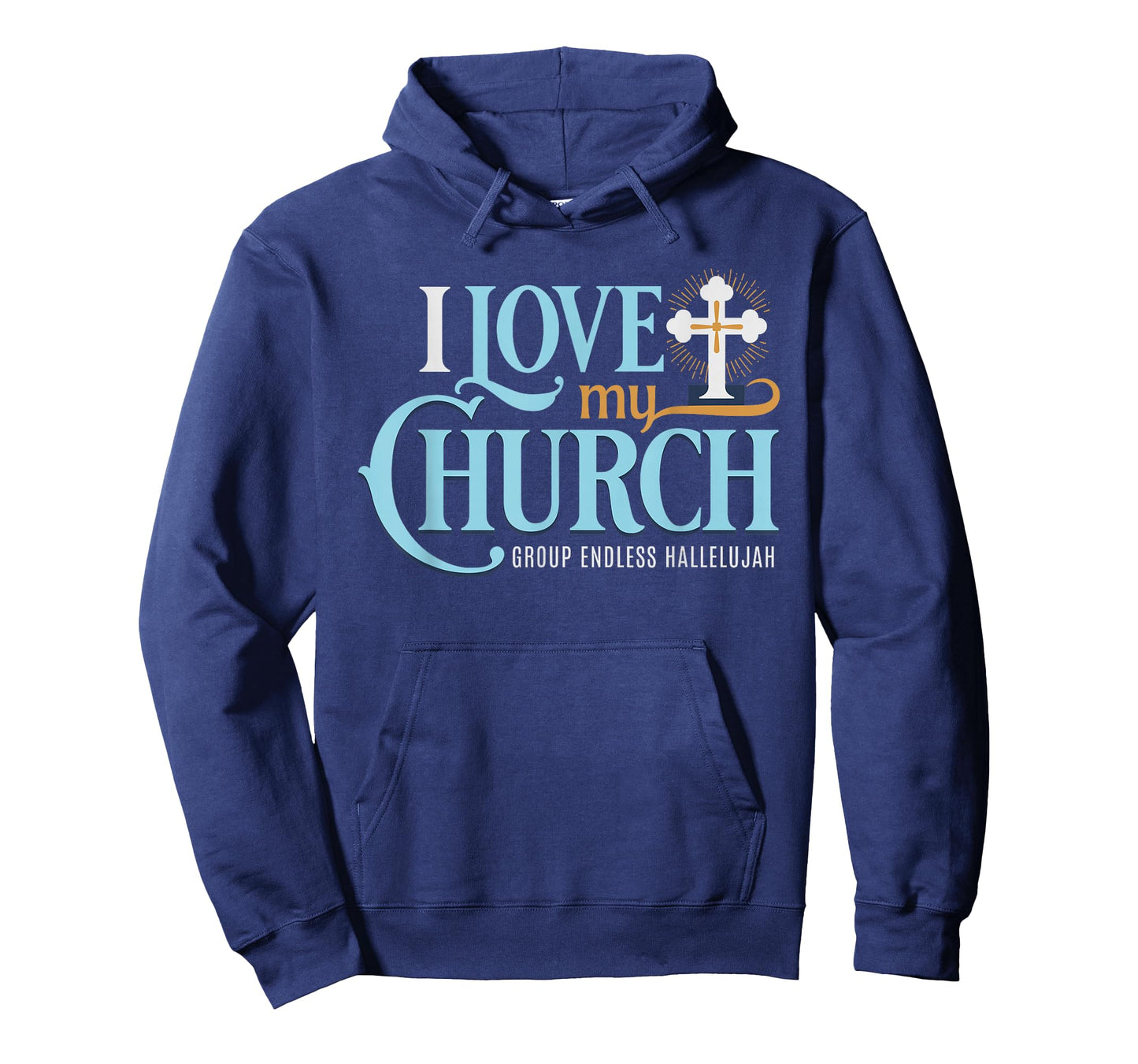 I Love My Church Religious Christian Community Group T-Shirt