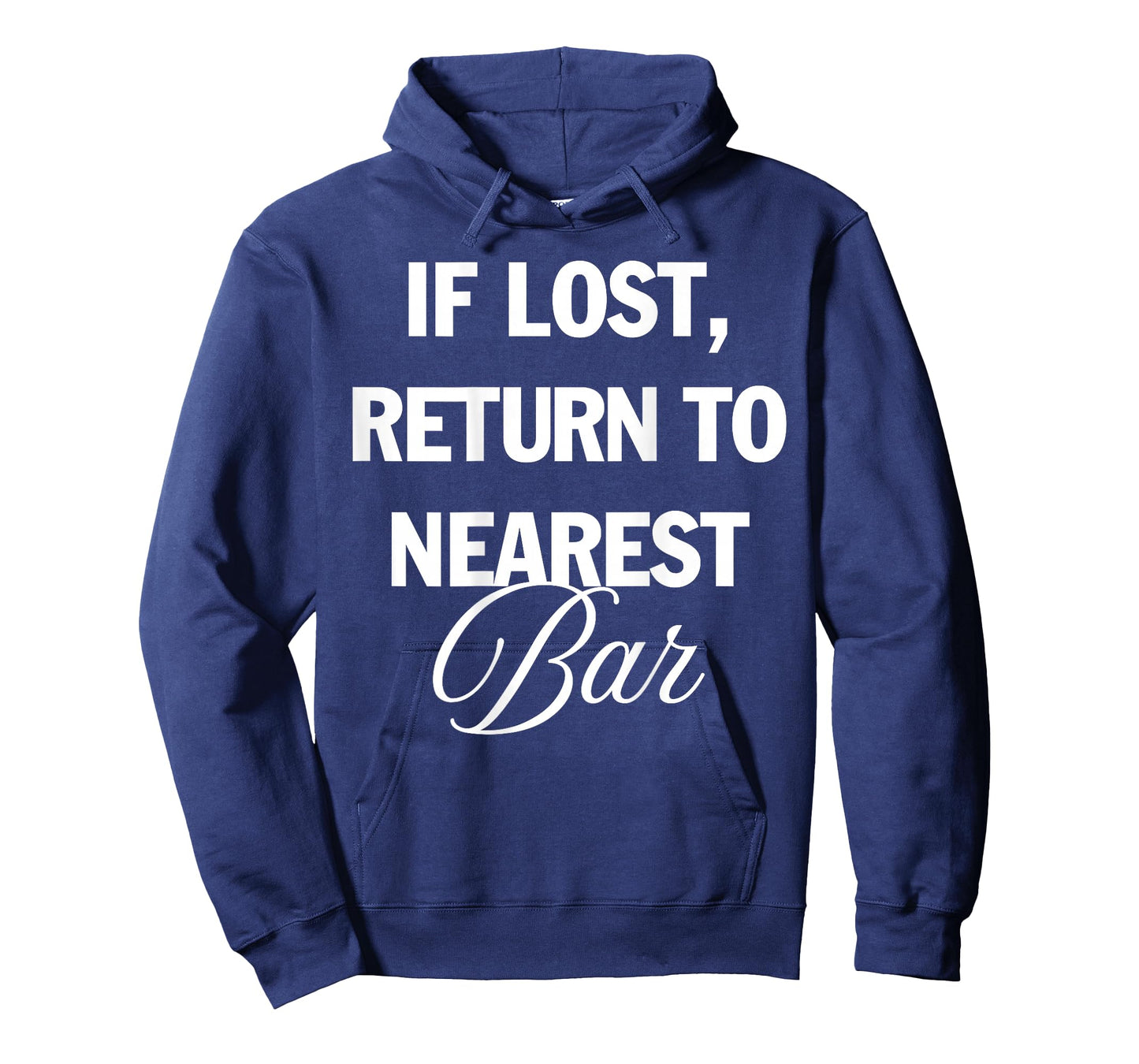 If Lost Return to Nearest Bar Funny Drinking Club Bar Lover T-Shirt