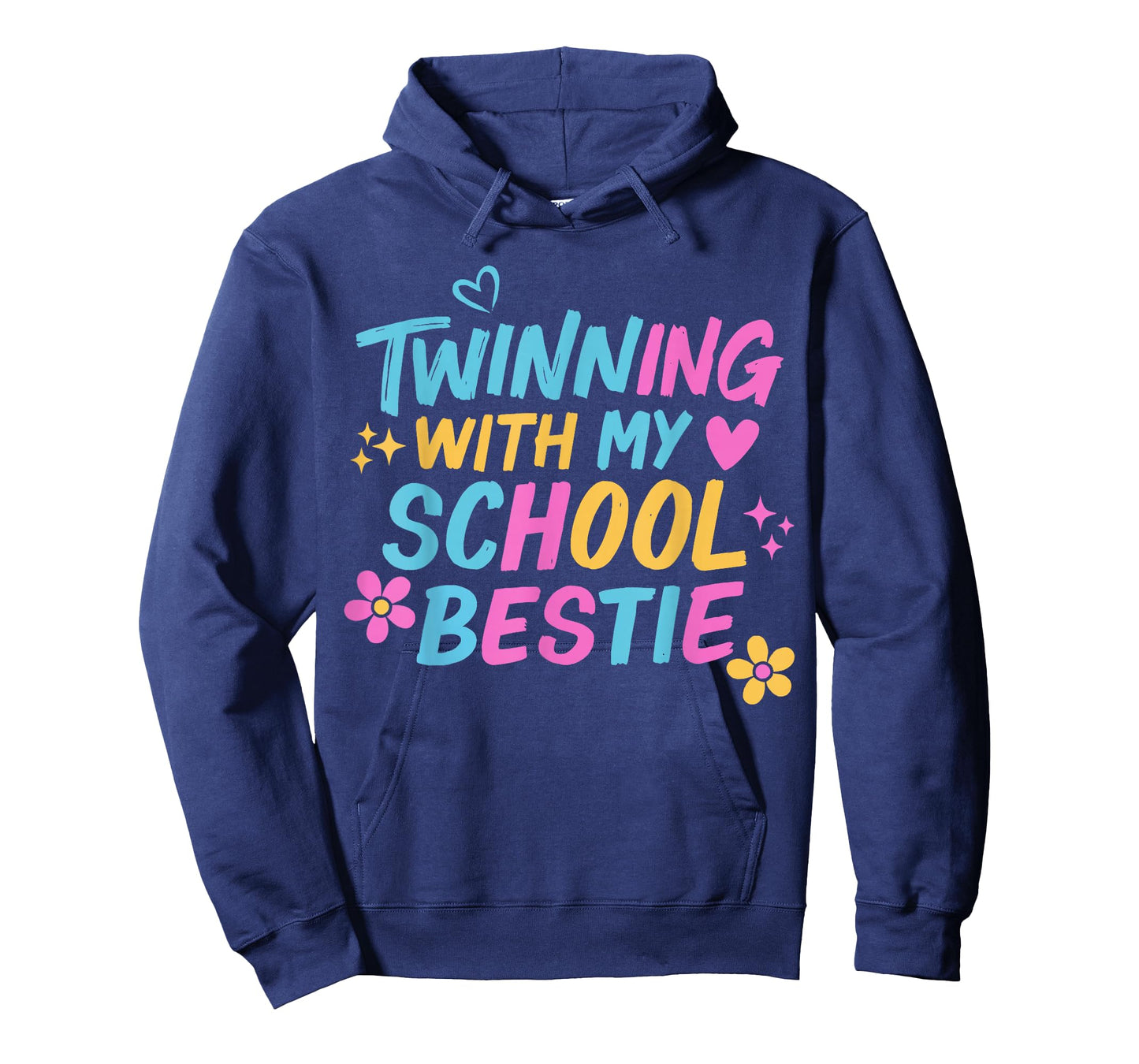 Twin Day Best Friend School Twinning with My Bestie Matching T-Shirt