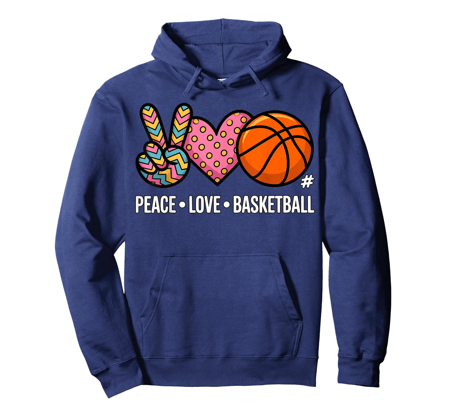 Peace Love Basketball T-Shirt