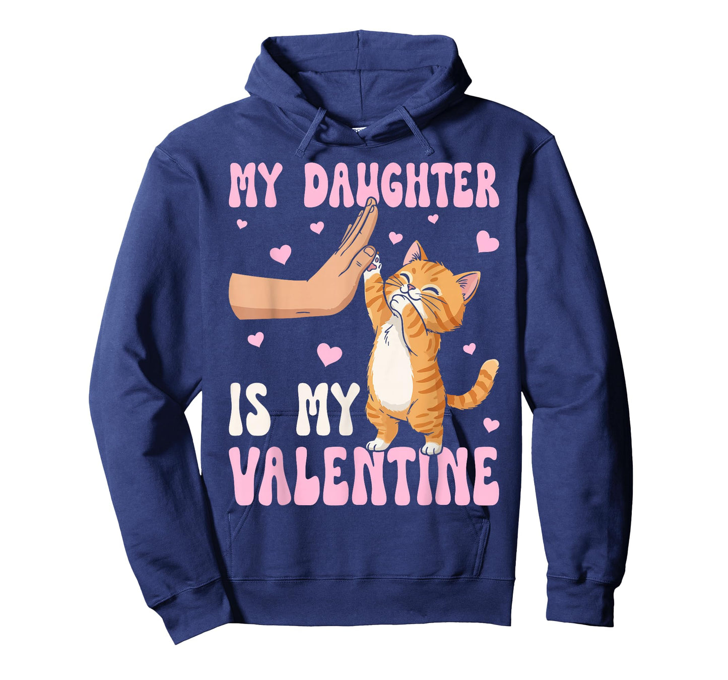 My Daughter is My Valentine People Cat Friendship Pet Lover T-Shirt