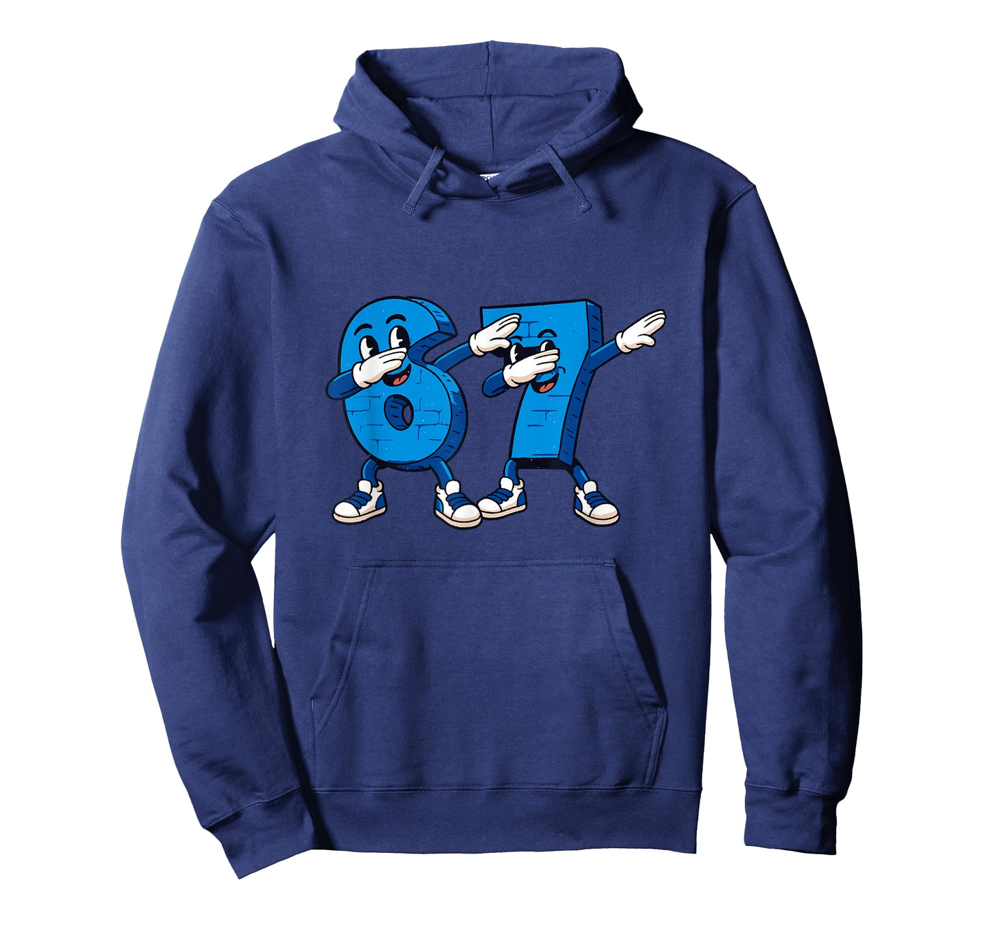 Six Seven Dabbing Cool Meme 67 Funny Dab Number T-Shirt