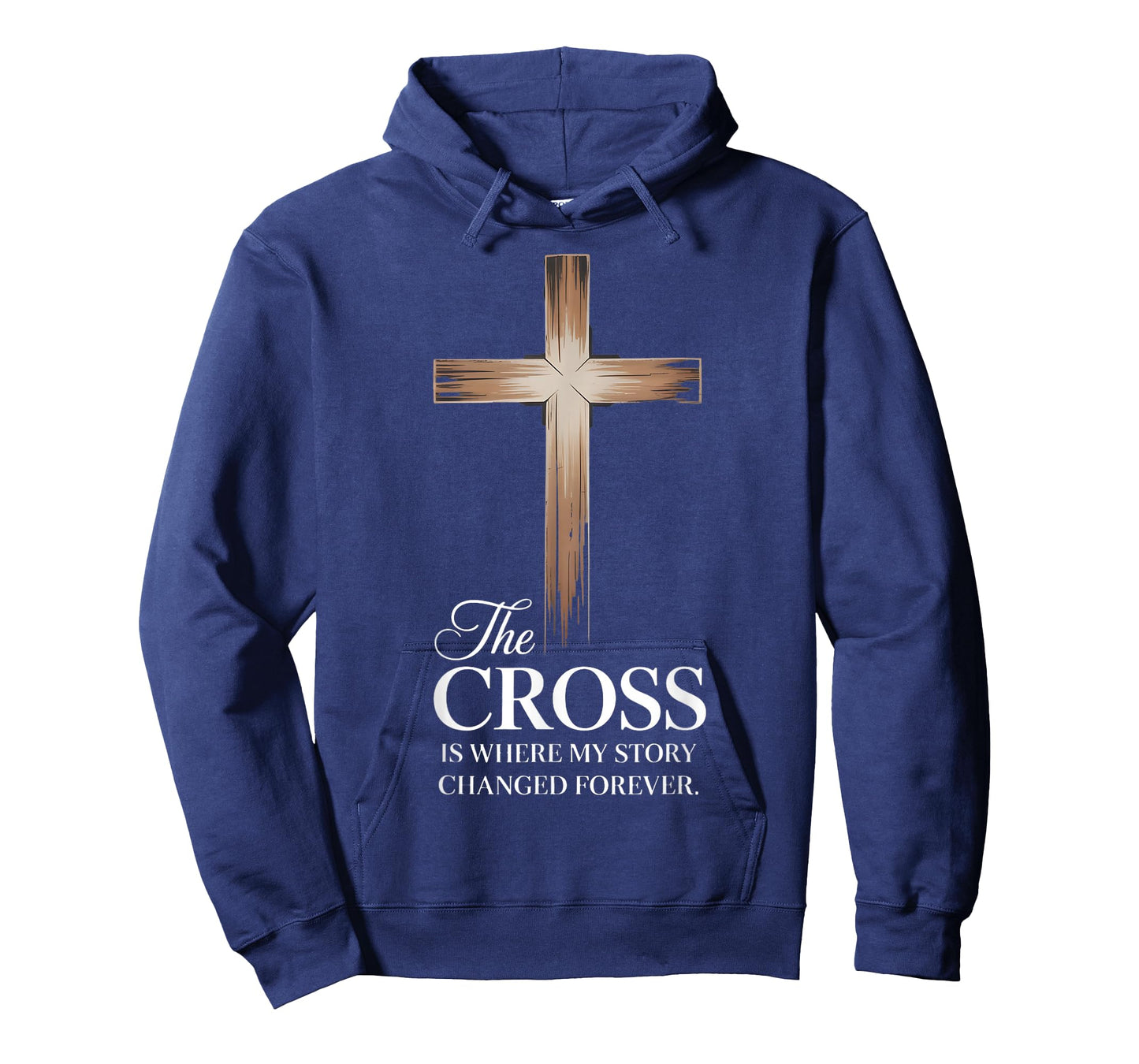 The Cross is Where My Story Changed Forever: Christian Faith T-Shirt