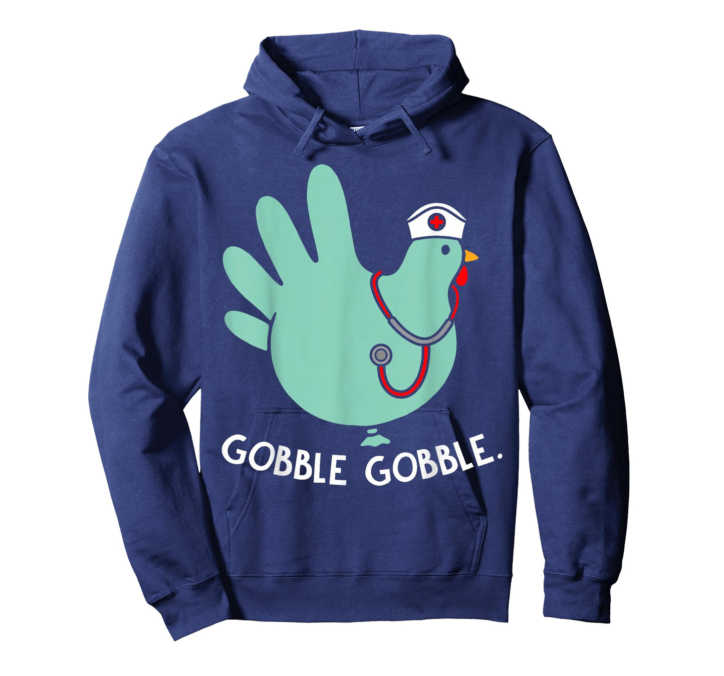 Gobble Gobble Funny Turkey Glove Thanksgiving Nurse CNA RN T-Shirt