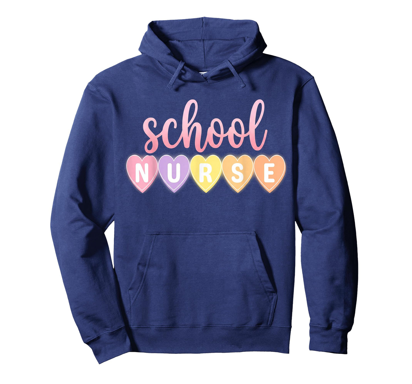 Hearts School Nurse Medical Assistant Valentines Day Nurses T-Shirt