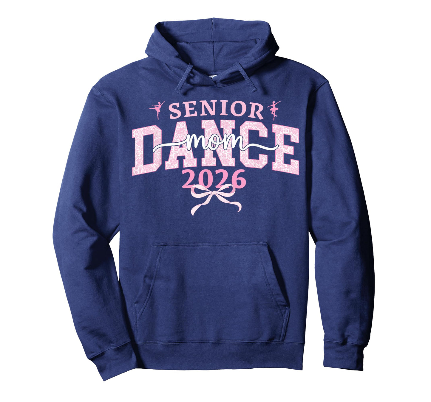 Dance Senior Mom 2026 Coquette Ballet Dancing Senior Mama T-Shirt