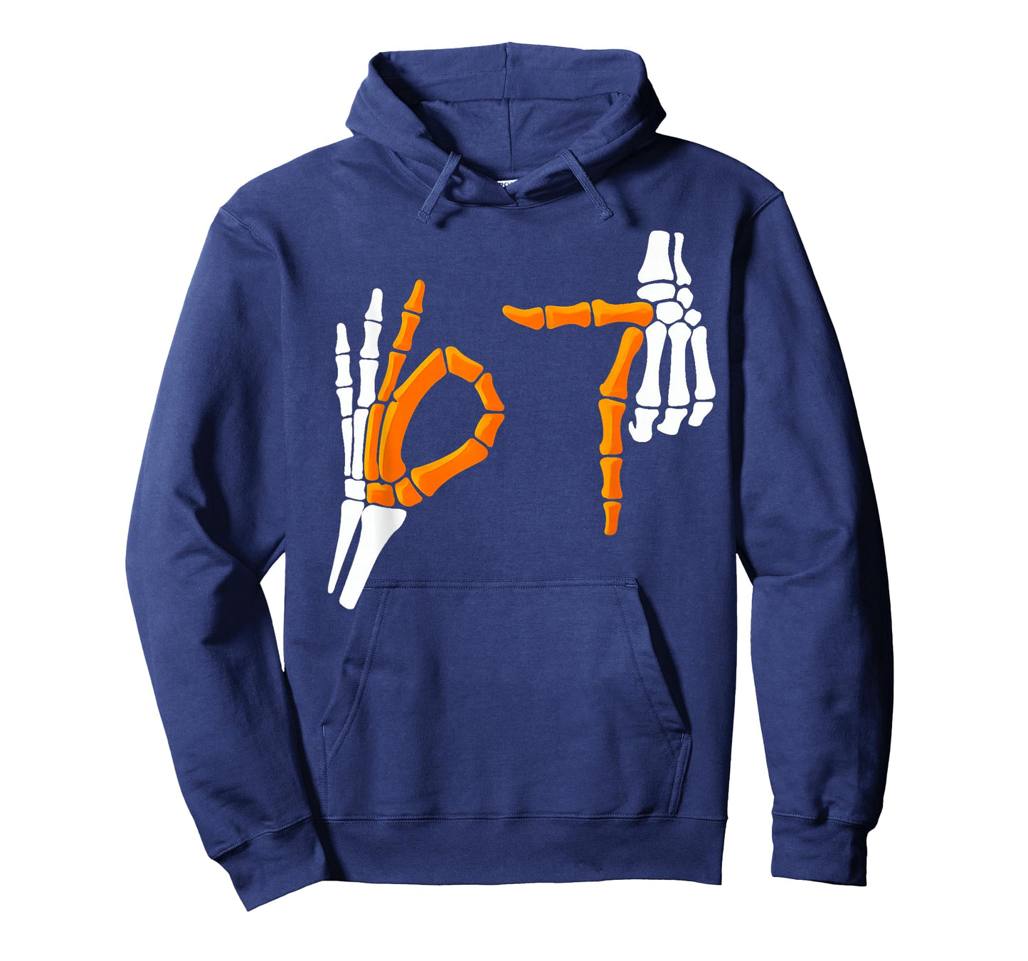 6 7 Funny Halloween 67 Costume Skeleton Hands T-Shirt