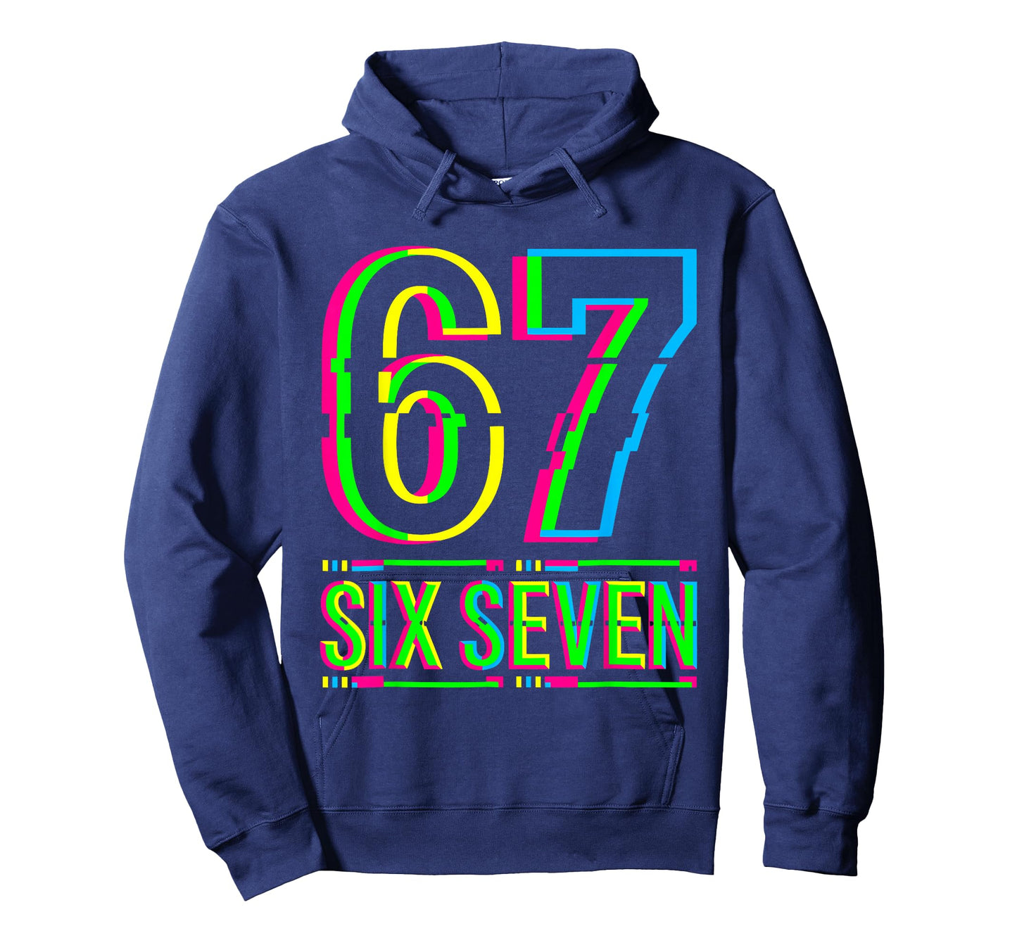 Retro 67 Meme Funny Six Seven Meme 6 7 Meme 6 7 T-Shirt