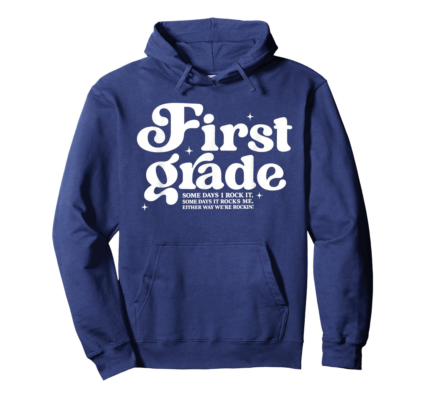 Some Days I Rock It First Grade Retro Teacher T-Shirt