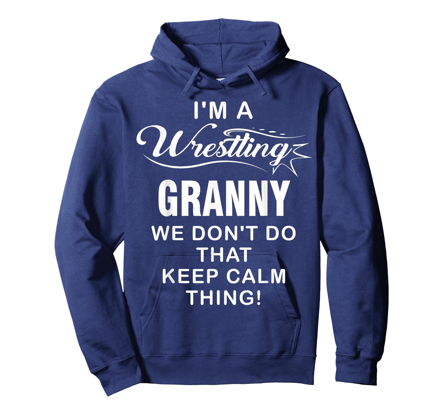 Wrestling I'm A Wrestling Granny Vintage Christmas Xmas T-Shirt