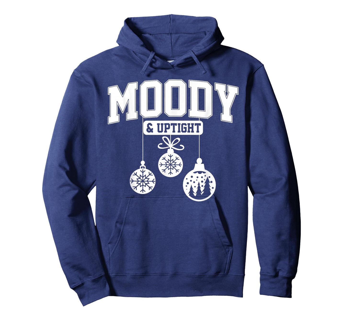 Merry and Bright Moody and Uptight Christmas Couple Matching T-Shirt