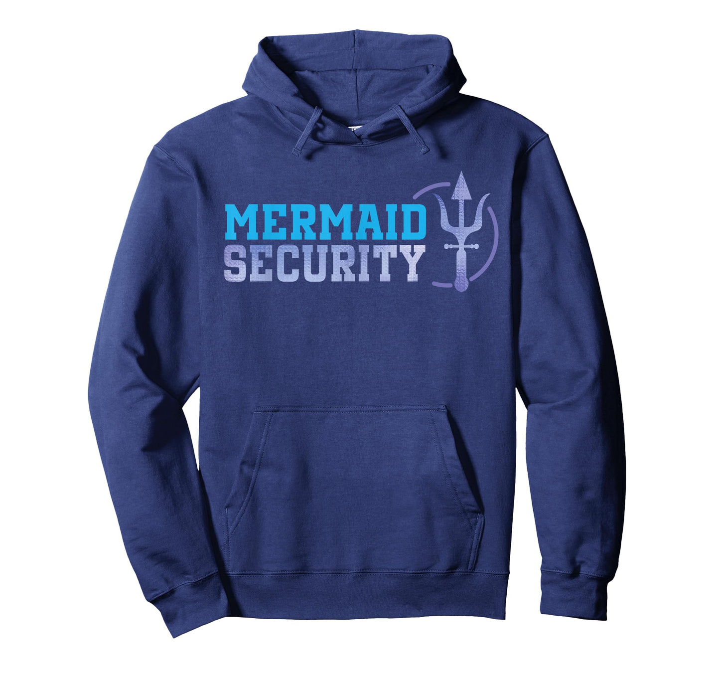 Mermaid Security Halloween Costume Dad Men Boy T-Shirt