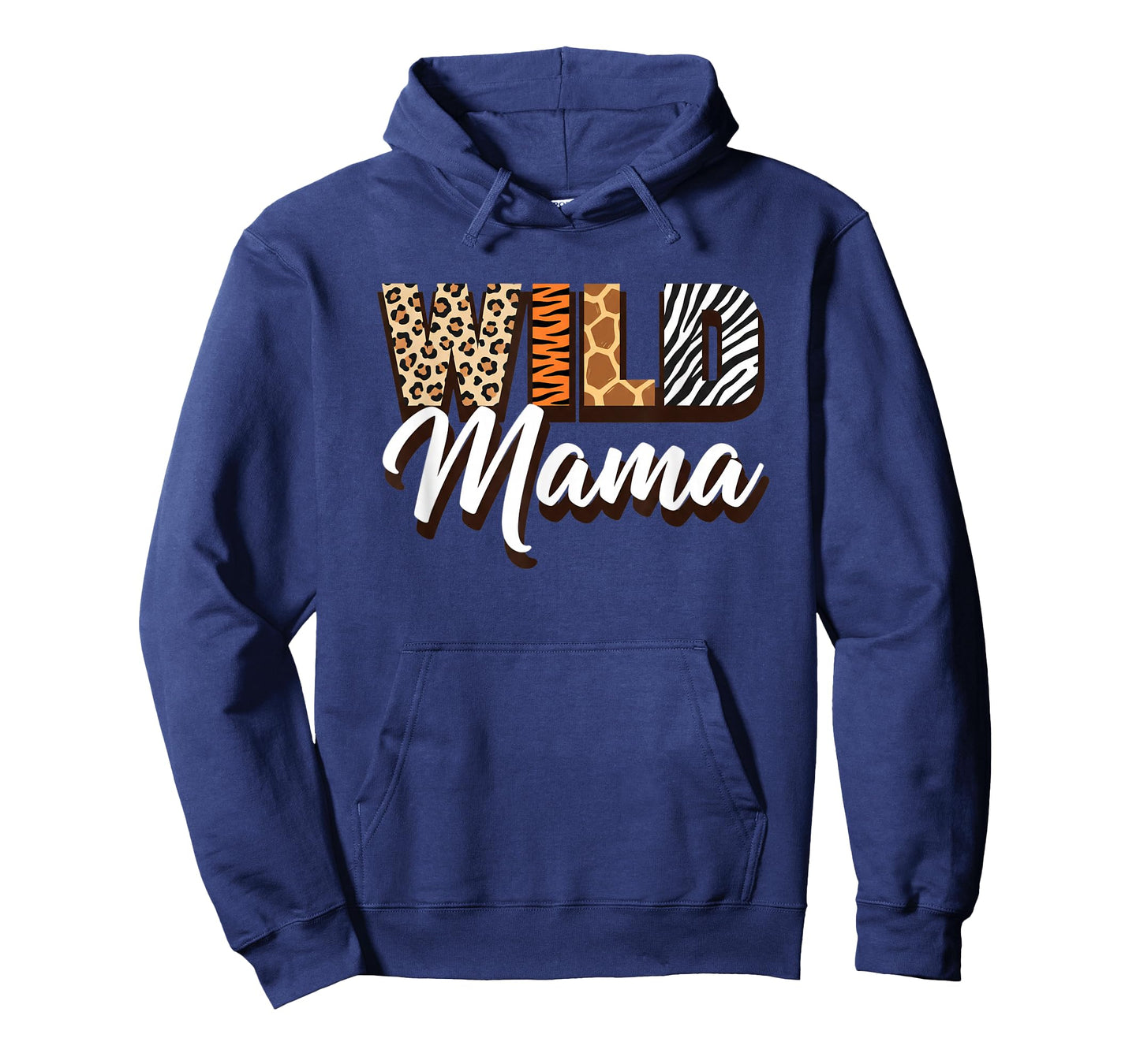 Wild Mama Jungle Animals Mom Birthday Kids Party Mom T-Shirt