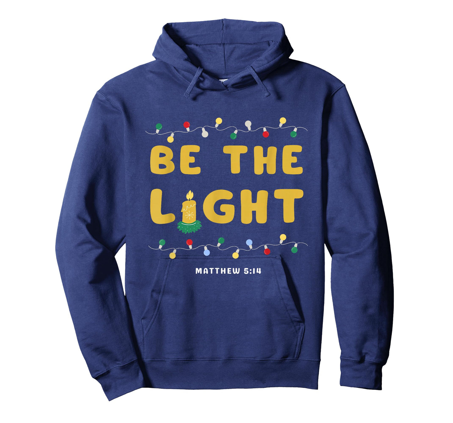 Christian Christmas Kids Be The Light Faith Matthew Bible T-Shirt