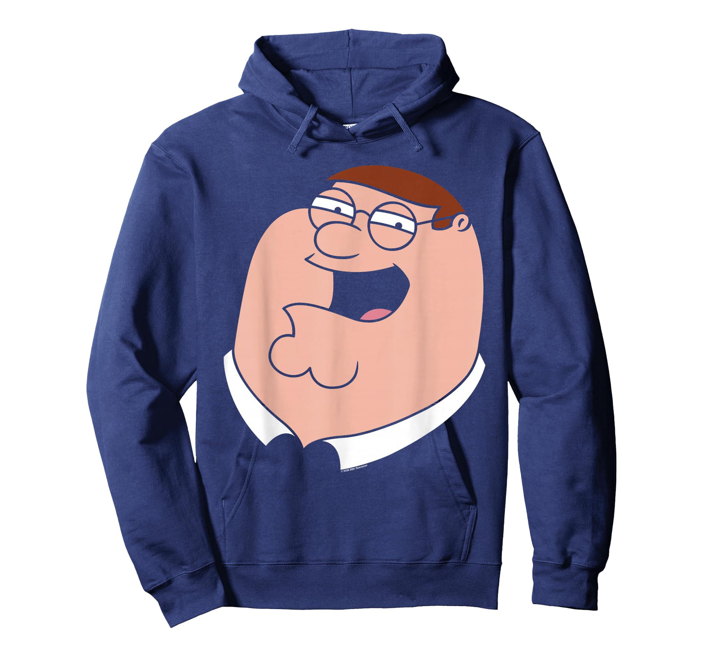 Family Guy Peter Griffin Oversized Portrait Funny Cartoon T-Shirt