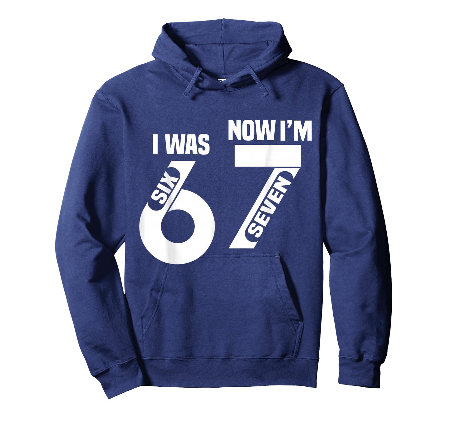 7 Year Old Birthday i was 6 Now I'm 7 67 Funny for Kids T-Shirt