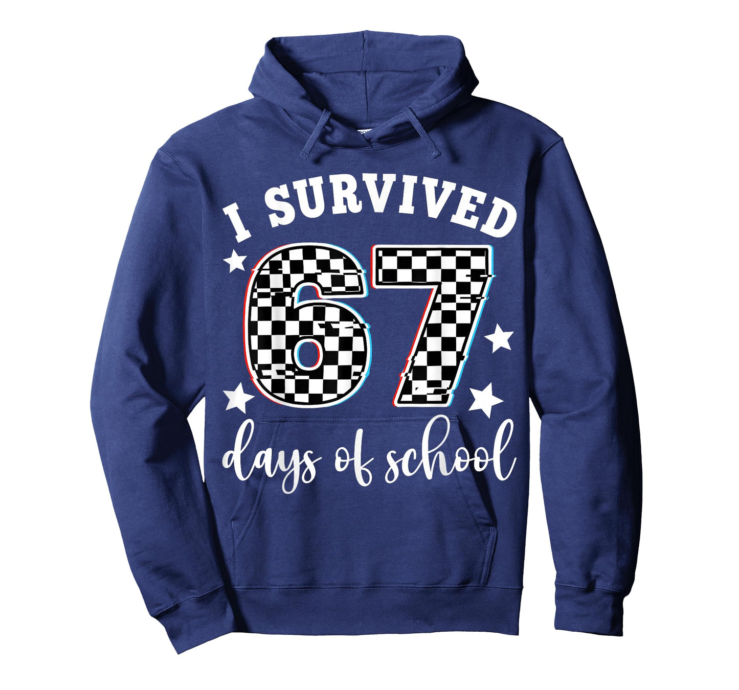 I Survived 67 Days of School Funny 67 Teachers Students Meme T-Shirt