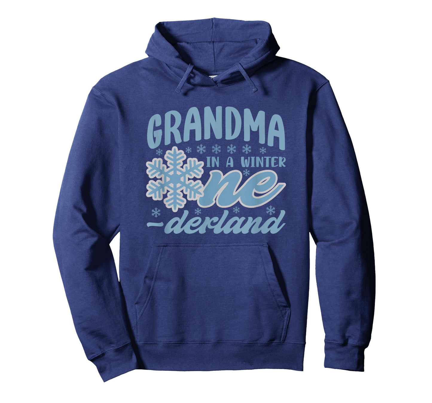 Grandma in A Winter Onederland Bday Girl Sweet Snowflake T-Shirt