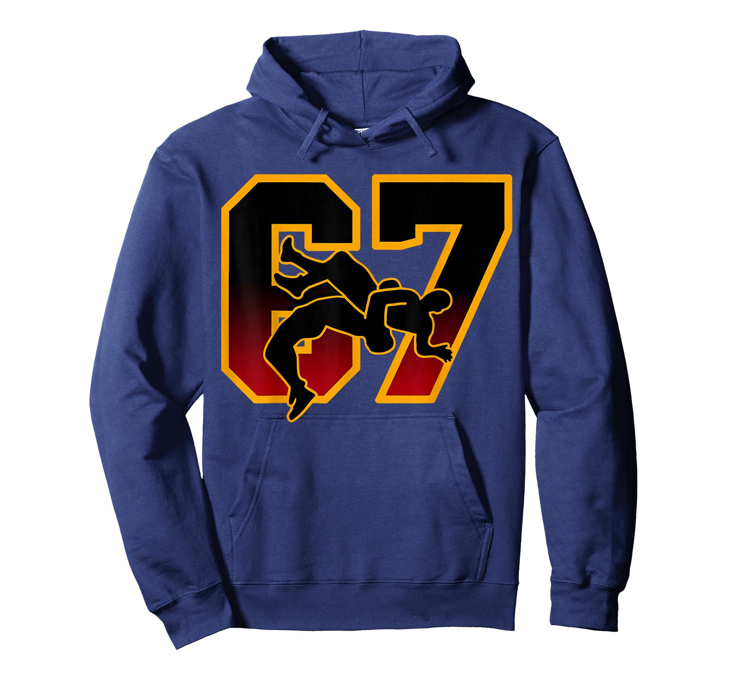 Funny Wrestling 67 Six Seven Meme Gift for Men Women Kids T-Shirt