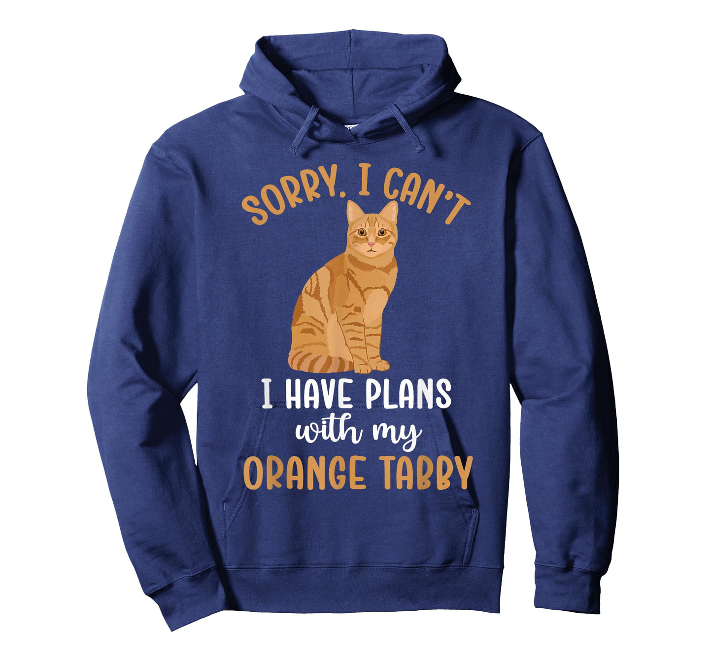 Plans with My Orange Tabby Cat Owner Orange Tabby Cat Lover T-Shirt