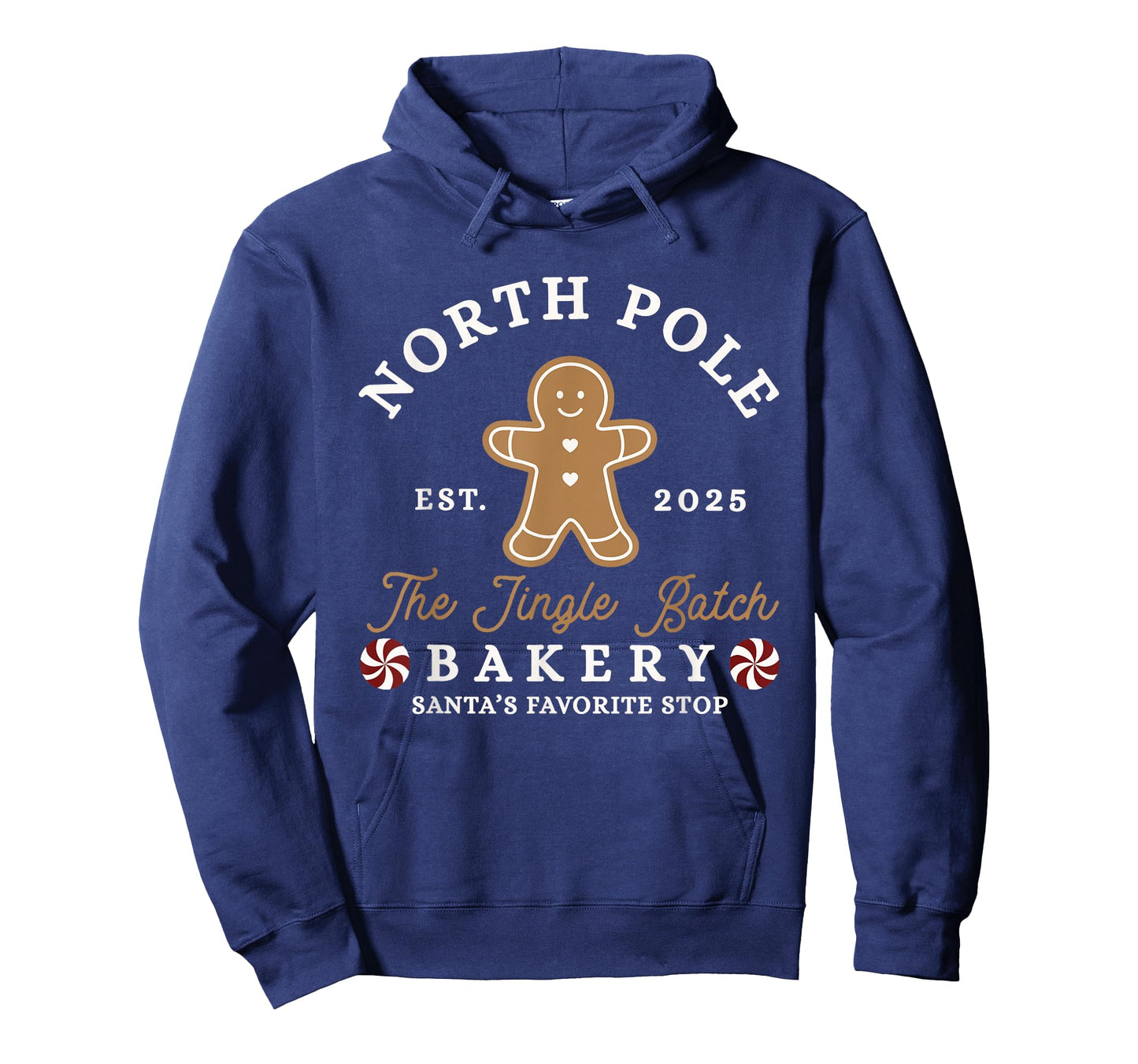 North Pole Christmas The Jingle Batch Bakery Santas Favorite T-Shirt