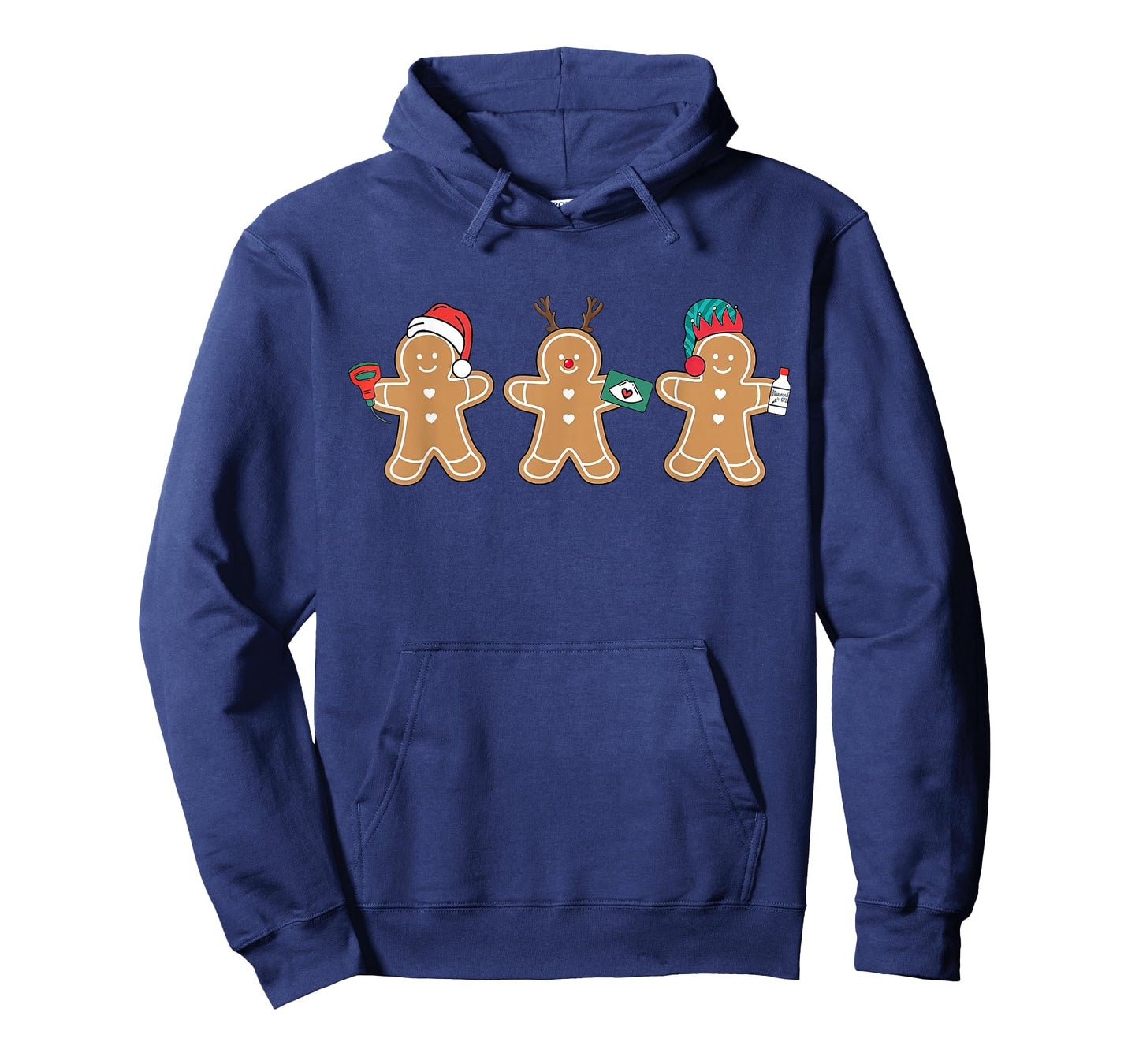Sonographer Gingerbread Ultrasound Tech Christmas MFM Nurse T-Shirt
