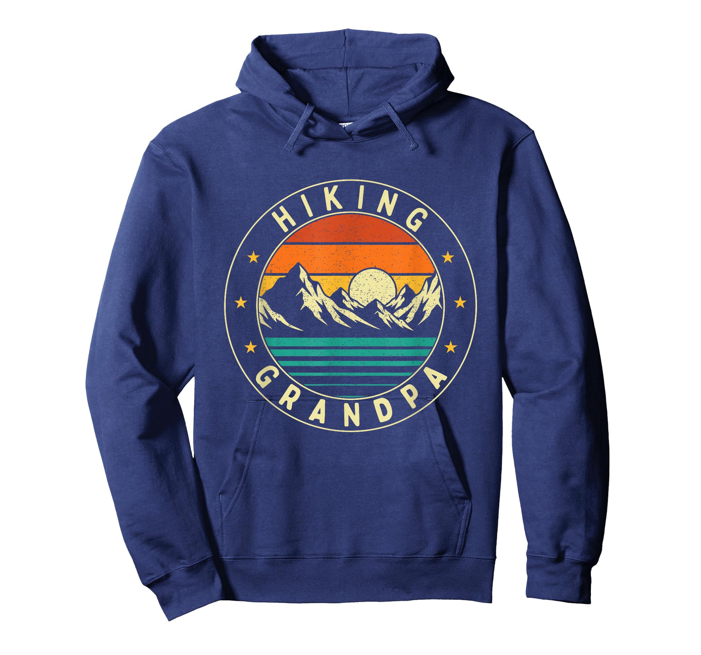Hiking Grandpa - Hiker Trekker Hiking Outdoor Lover T-Shirt