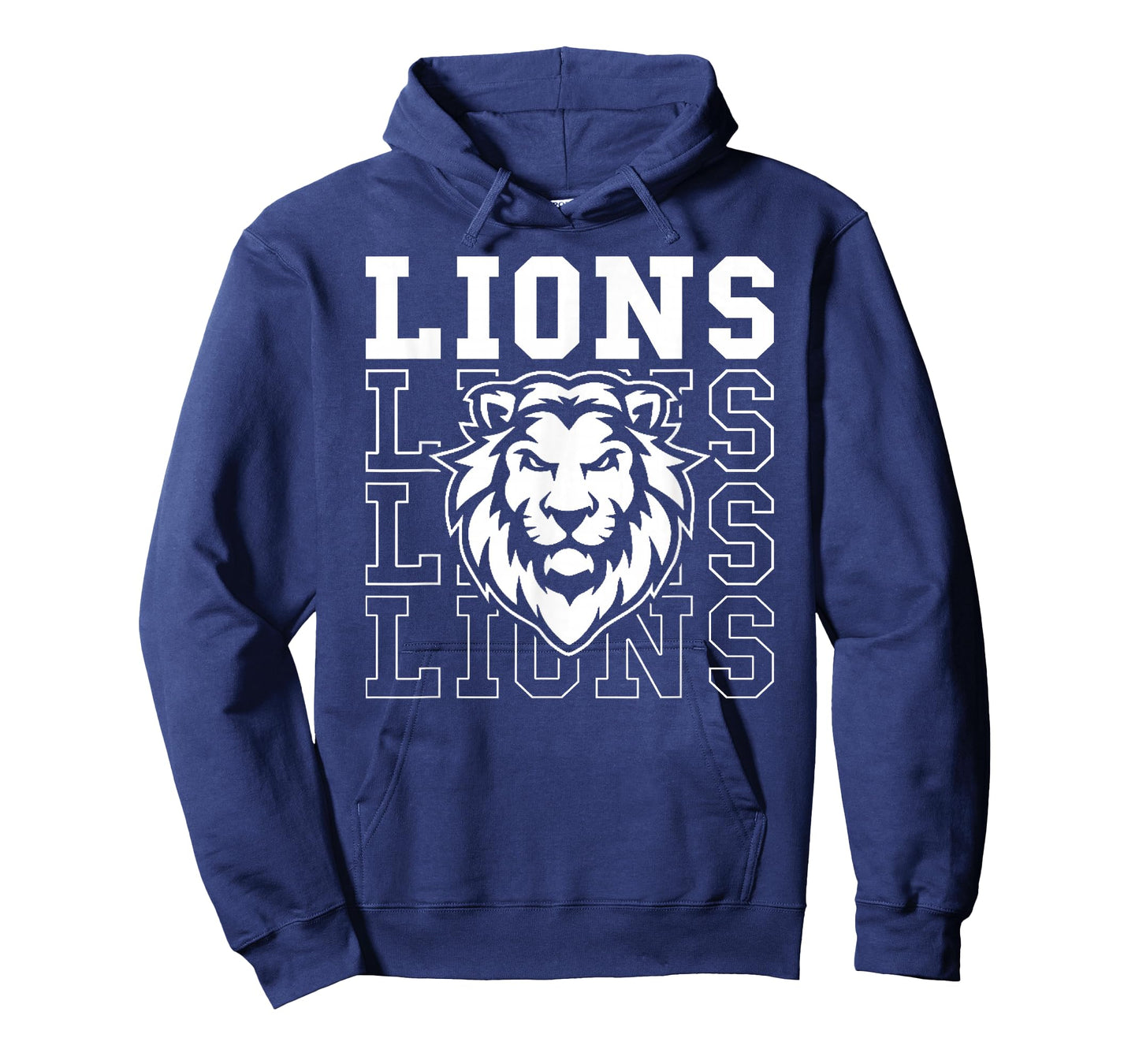 Lions School Spirit Fan Team Back to School T-Shirt
