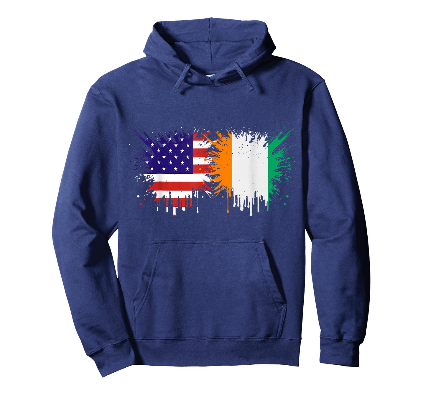 Côte D'Ivoire & USA Together, Half American, Half Ivorian T-Shirt