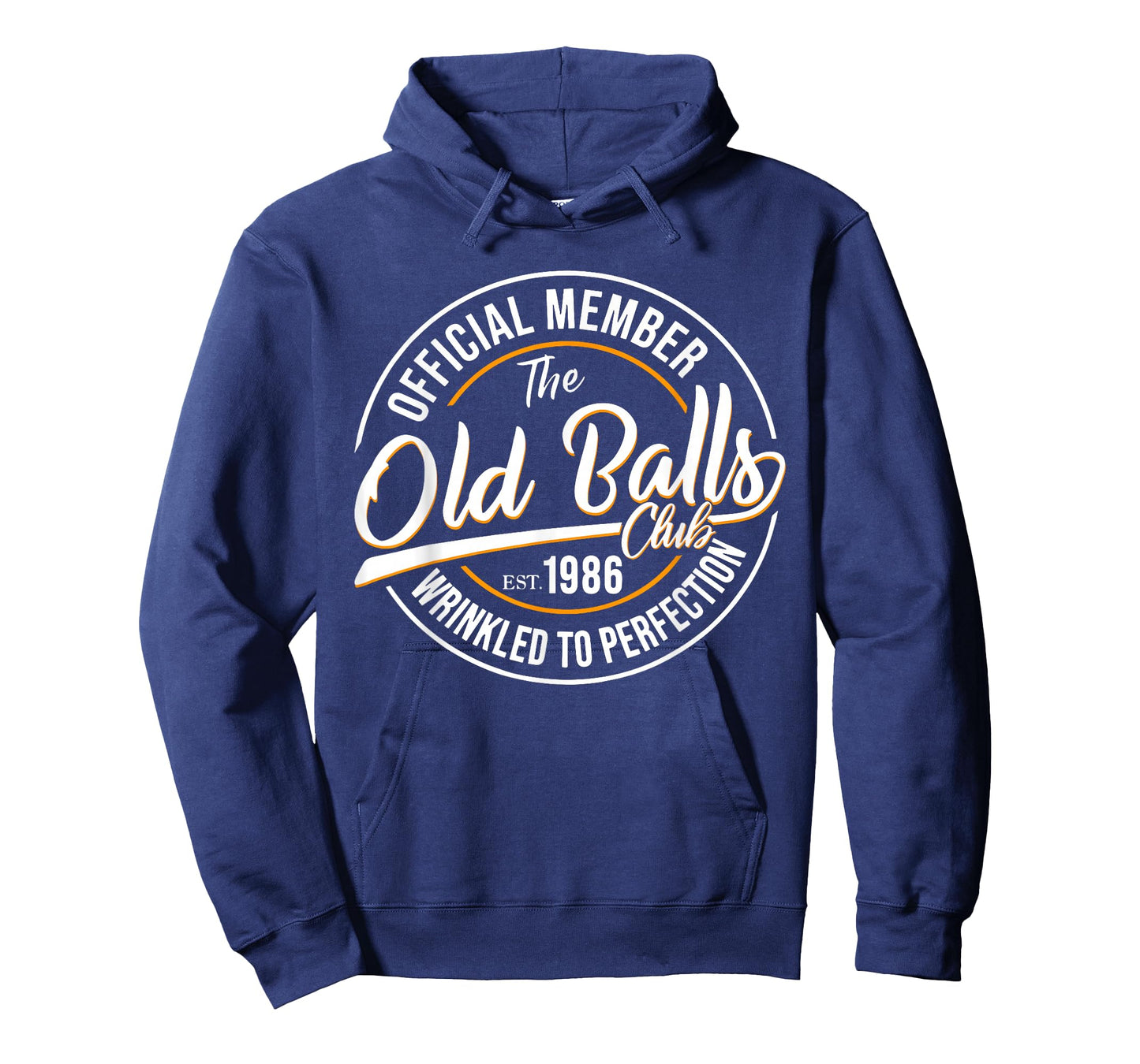 Official Member The Old Balls Club Est 1986, 40th Birthday T-Shirt