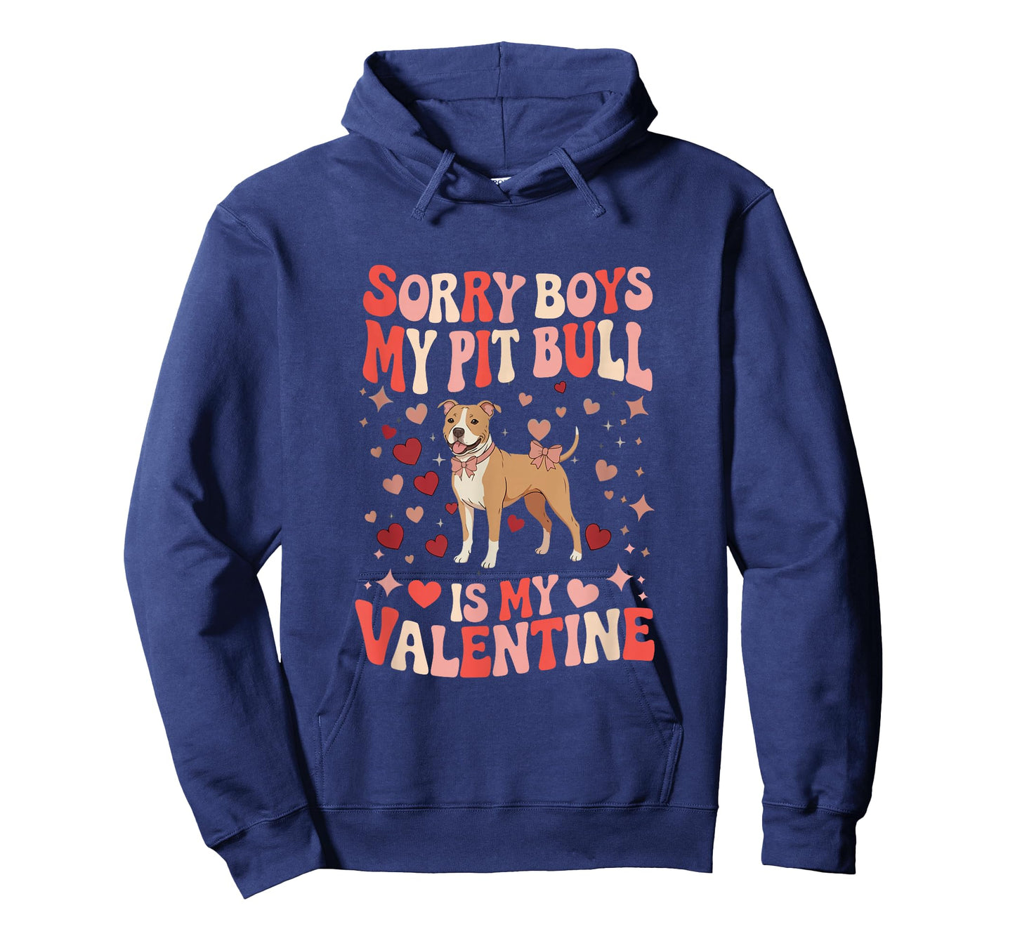 Sorry Pit Bull is My Valentine Joke Boys Funny Owner Kids T-Shirt