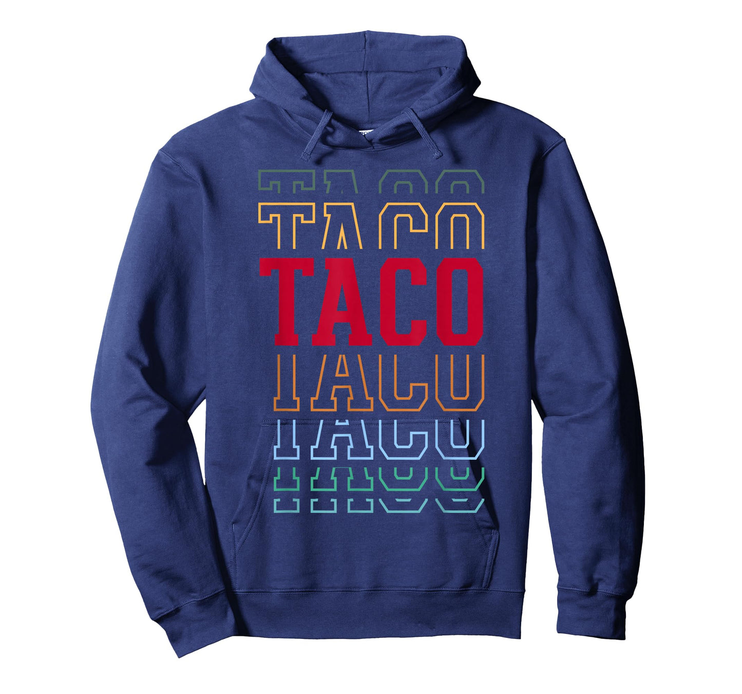 Taco Layered Text Costume Tacos Lover T-Shirt
