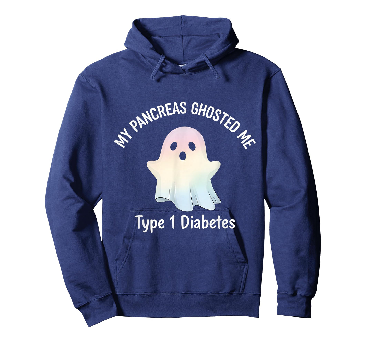 My Pancreas Ghosted Me Type 1 Diabetes Awareness Ghost T-Shirt